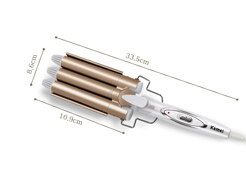 Triple Barrel Professional Hair Curling Iron Triple Barrel Professional Hair Curling Iron