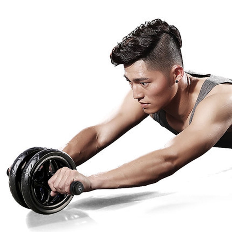 Stainless Steel Wheel Roller for Workout Stainless Steel Wheel Roller for Workout