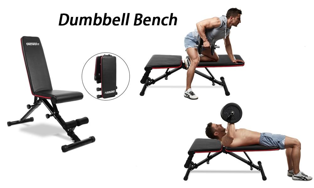 OneTwoFit – haltères réglables avec barres, poids de gymnastique, équipement de Fitness