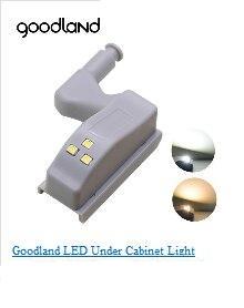 Goodland – lumière LED avec capteur de mouvement PIR, veilleuse intelligente pour garde-robe, cuisine, chambre à coucher, placard