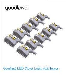 Goodland – lumière LED avec capteur de mouvement PIR, veilleuse intelligente pour garde-robe, cuisine, chambre à coucher, placard