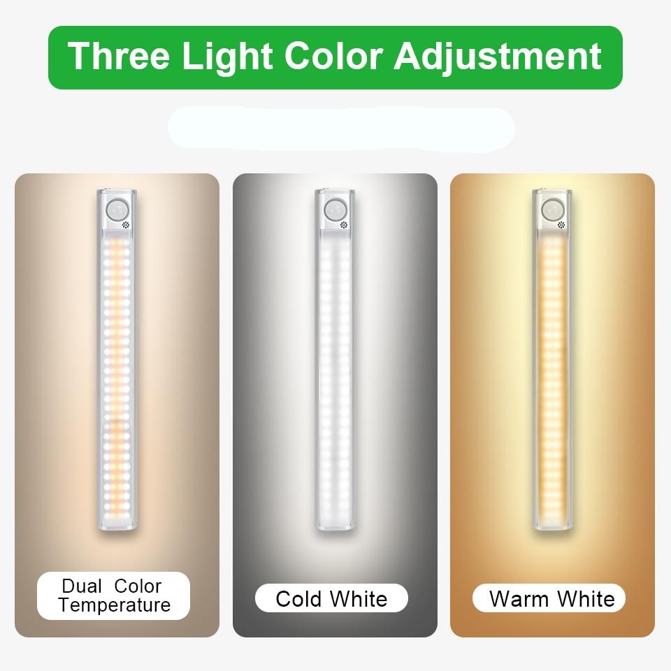 Goodland – lumière LED avec capteur de mouvement PIR, veilleuse intelligente pour garde-robe, cuisine, chambre à coucher, placard Goodland – lumière LED avec capteur de mouvement PIR, veilleuse intelligente pour garde-robe, cuisine, chambre à coucher, placard