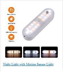 Goodland – lumière LED avec capteur de mouvement PIR, veilleuse intelligente pour garde-robe, cuisine, chambre à coucher, placard