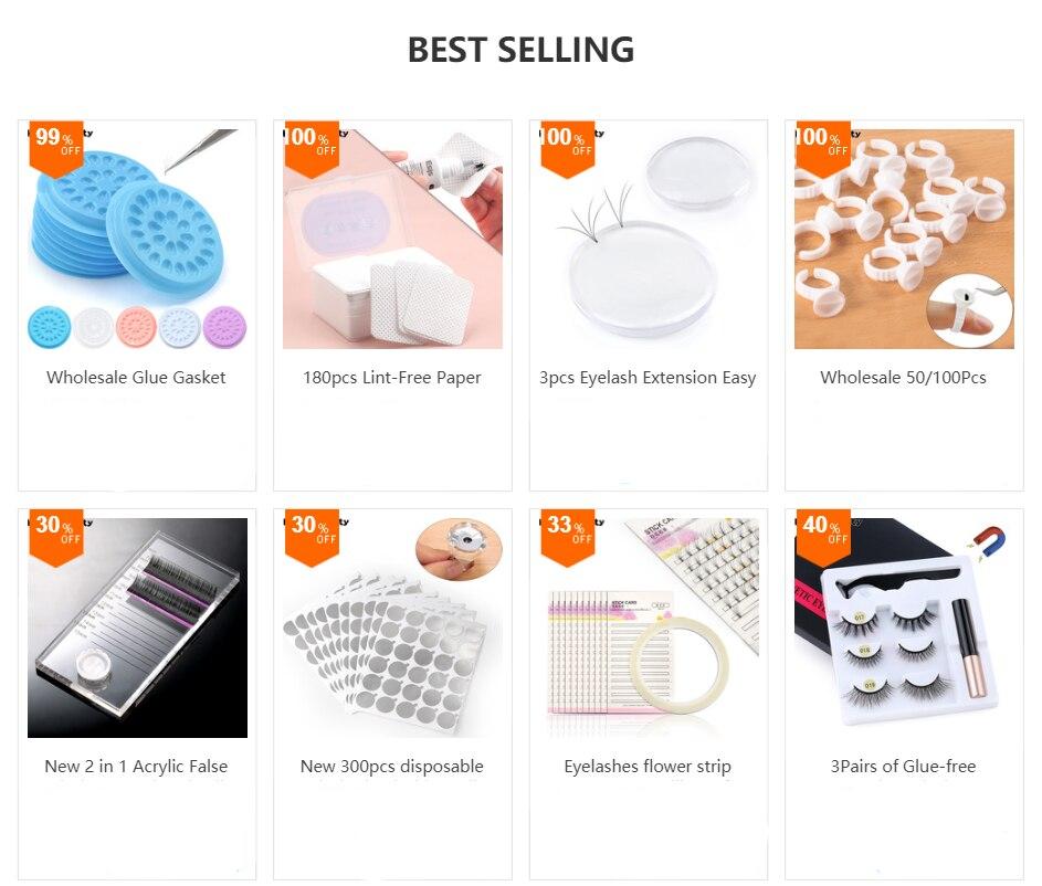 Tête de Mannequin pour Extension de cils en Silicone, kit de fournitures pour la pratique des faux-cils