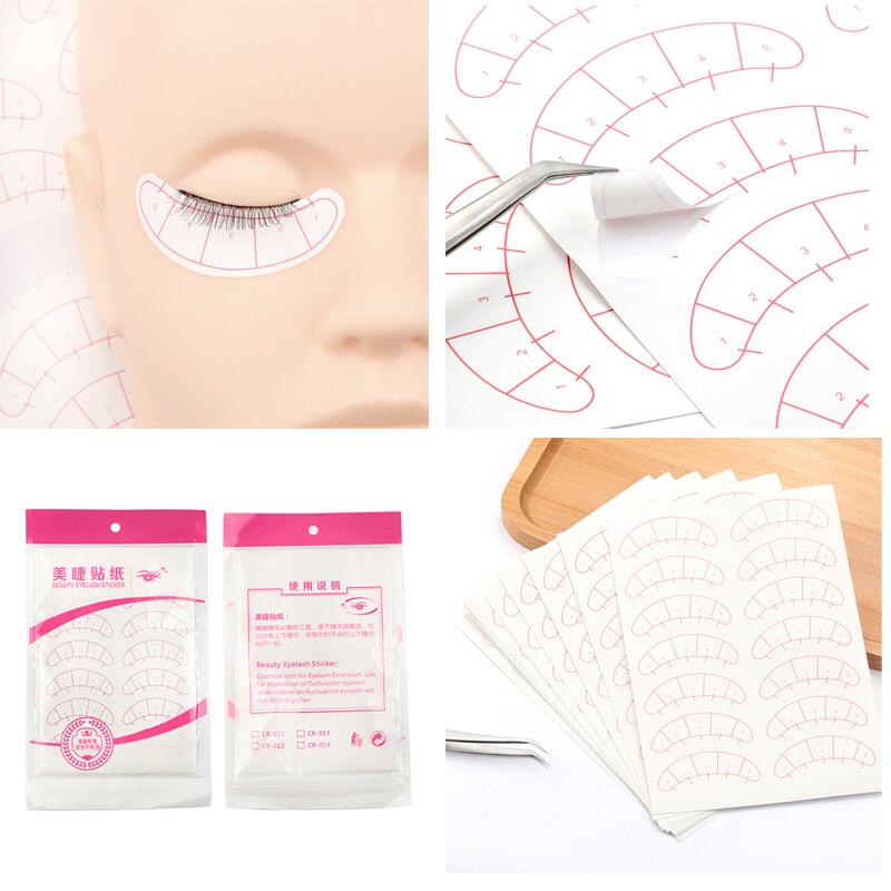 Tête de Mannequin pour Extension de cils en Silicone, kit de fournitures pour la pratique des faux-cils
