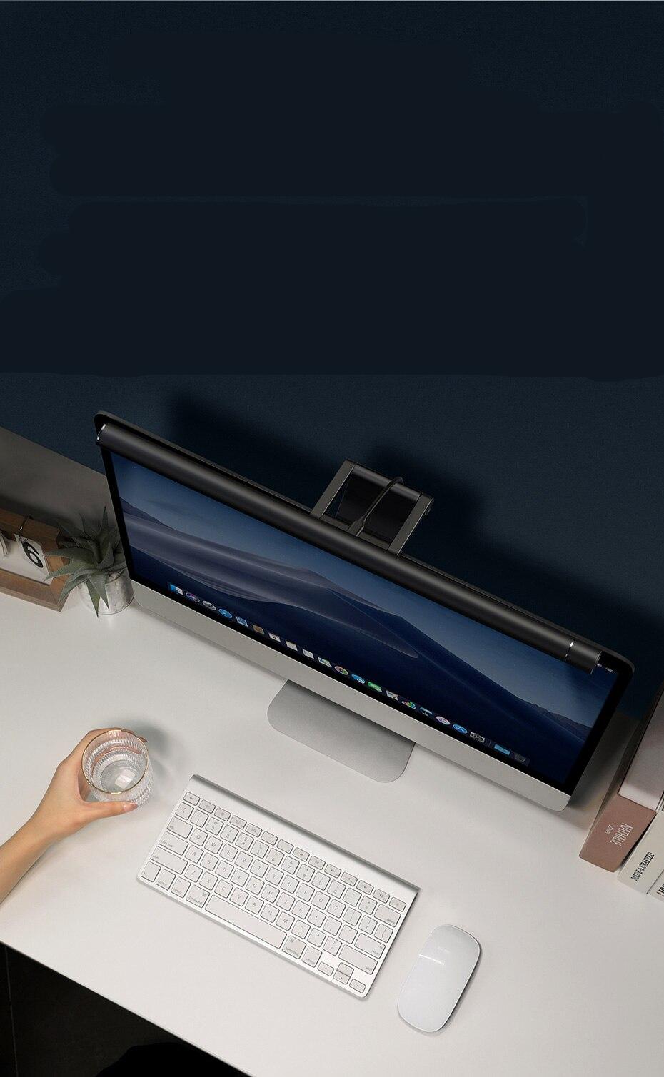 Baseus – lampe LED pour écran d'ordinateur, barre suspendue pour moniteur PC, veilleuse USB à gradation continue Baseus – lampe LED pour écran d'ordinateur, barre suspendue pour moniteur PC, veilleuse USB à gradation continue