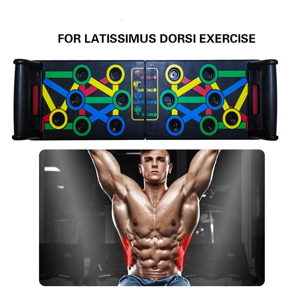 Support de Push-Up multifonction 14 en 1, planche d'entraînement physique complet, support de musculation