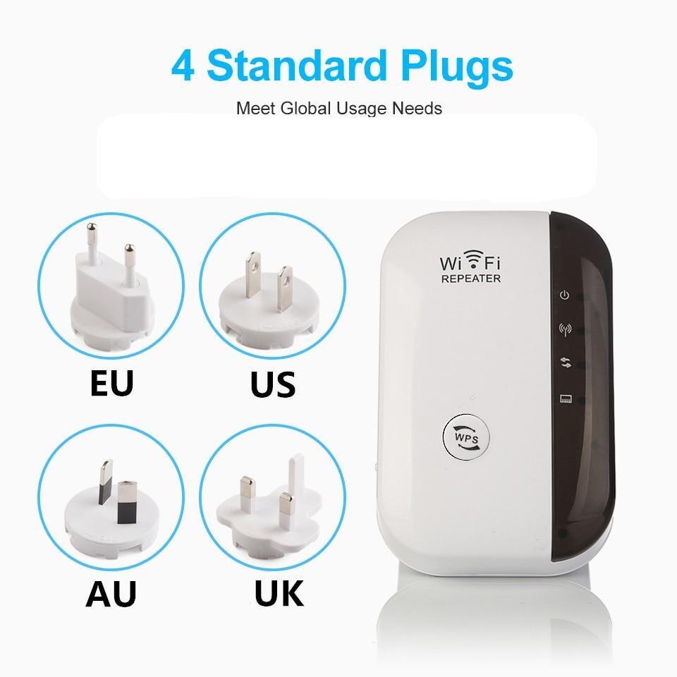 Amplificateur Wifi sans fil, routeur de longue portée, appareil de 300 Mbps, 2.4G, ultraboost, point d'accès